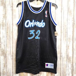Vintage Champion Shaquille O’Neal Jersey Orlando Magic Black  Size XL 18-20